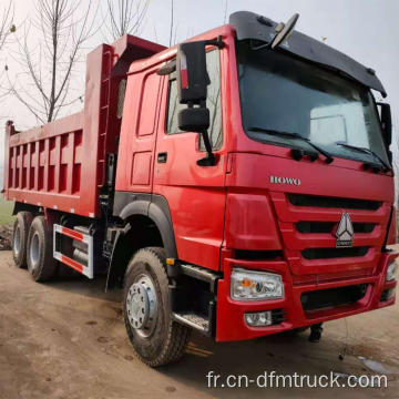 Camions bennes d&#39;occasion 6x4 Howo 375HP